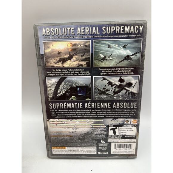 Ace Combat 6: Fires of Liberation (Microsoft Xbox 360) *CIB W/ MANUAL - TESTED* - Picture 2 of 6